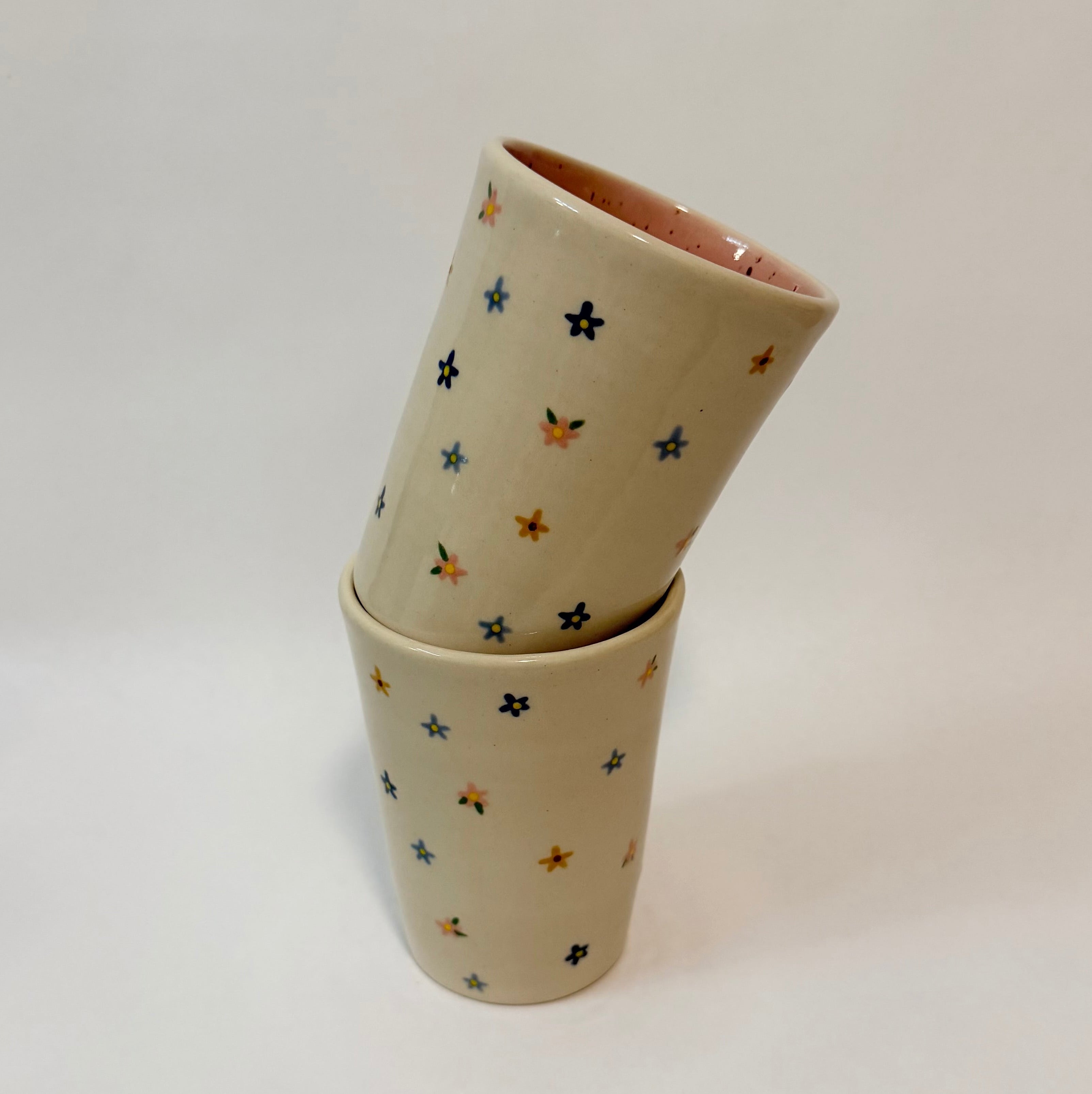 Star daisies tumbler