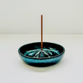 Sparkly black incense holder