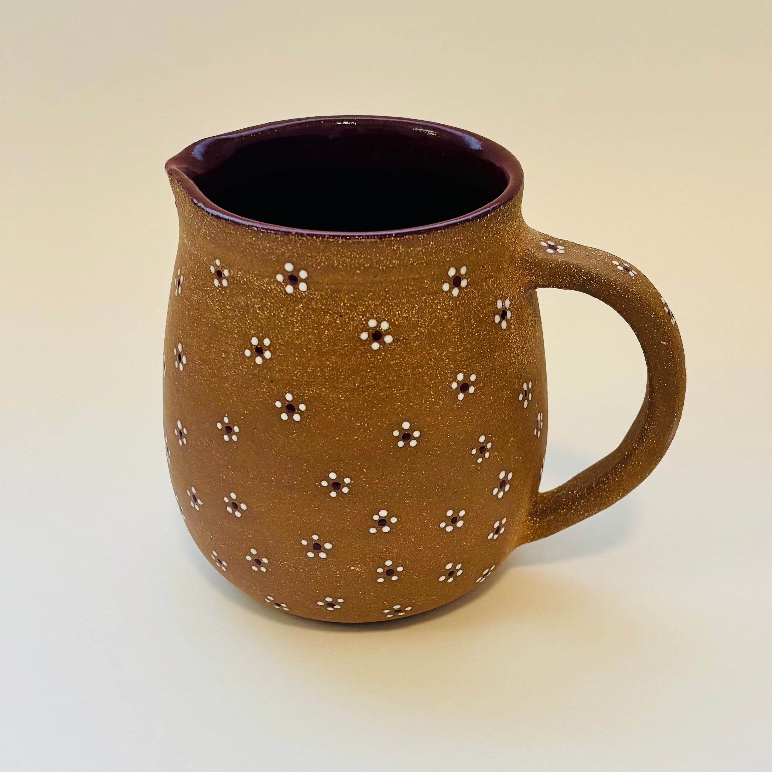 Flowery pitcher