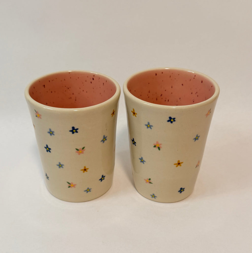 Star daisies tumbler
