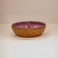 Purple flower jewelry dish